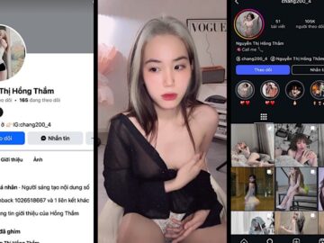 Nguyễn Thị Hồng Thắm 2k4 Hot IG lộ clip show hàng chat